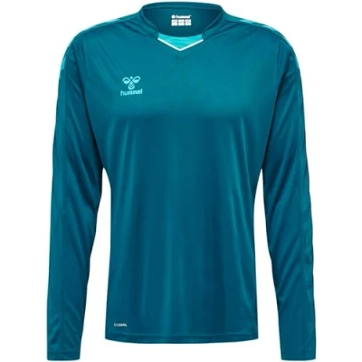 Abbildung von Hummel CORE XK POLY Langarmshirt, Herren, Größe: XXL, Blue coral