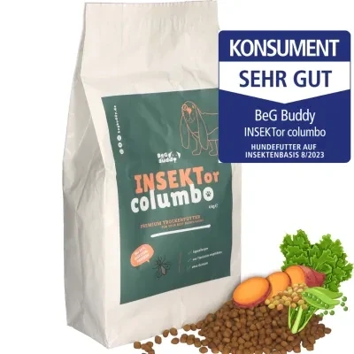 Abbildung von BeG Buddy Trockenfutter Insekten 4kg