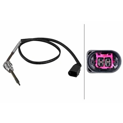 Abbildung von HELLA 6PT 010 376 741 Sensor, Abgastemperatur VOLKSWAGEN: Crafter 30 50 Kastenwagen, 35 Bus, Pritsche/Fahrgestell