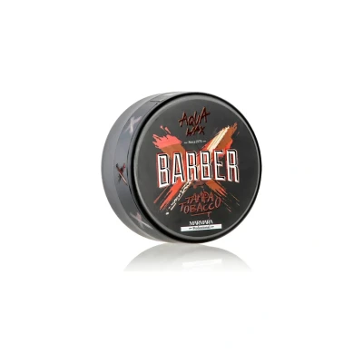 Abbildung von BARBER MARMARA TAMPA TOBACCO Aqua Hair Wax 150ml Gel mit Wet Effekt Haarwachs Glanz