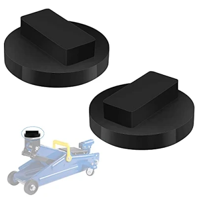 Abbildung von Wagenheber Gummiauflage 2 Stück Jack Pad Gummipuffer Unterstellbock Schützt Auto vor Kratzen, Hebebühnen Gummiblock für BMW &amp; Mini