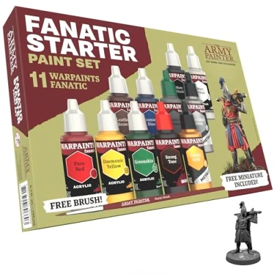 Abbildung von Army Painter Spielfigur Warpaints Fanatic: Starter Set