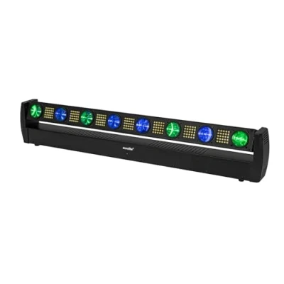 Abbildung von EUROLITE LED BAR 8 Swing QCL Leiste Neigbare Lichteffektleiste mit Beams und Strobeeffekt