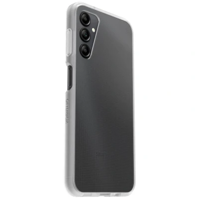 Abbildung von OtterBox Sleek Hülle für Samsung Galaxy A14 5G, stoßfest, sturzsicher, ultraschlank, schützende Hülle, Getestet nach Militärstandard, Antimikrobieller Schutz, Schwarz