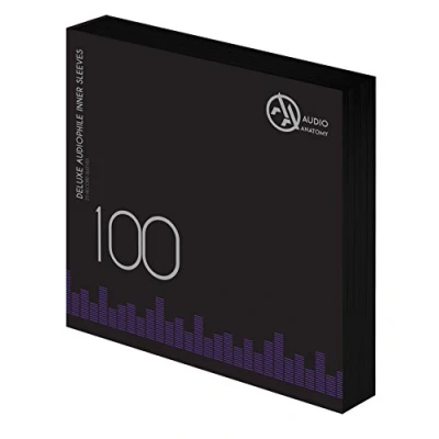 Abbildung von AA Audio Anatomy Vinyl Innenhüllen 12“ Schwarz, 100 Stück unknown [Vinyl LP]