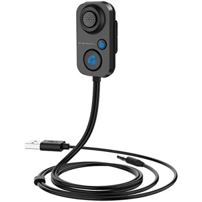 Abbildung von Callstel Kfz Freisprechanlagen: Freisprechsystem, Bluetooth 5, Siri &amp; Google kompatibel (Freisprecheinrichtung, Bluetooth, Freisprech Einrichtung, Klinke Adapter)