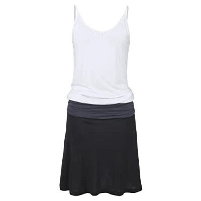 Abbildung von Beachtime Strandkleid aus Viskosejersey mit verstellbaren Trägern, kurzes Sommerkleid