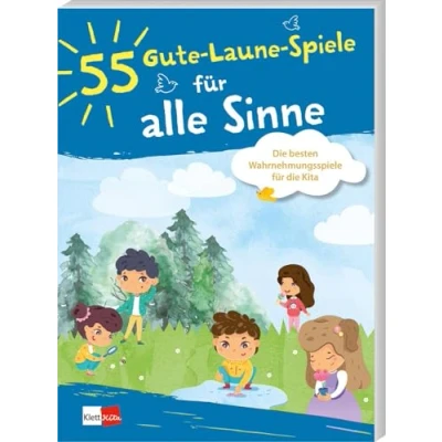 Abbildung von 55 Gute Laune Spiele für alle Sinne: die besten Wahrnehmungsspiele Kita (55 Spiele, 11)