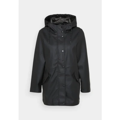 Abbildung von VERO MODA Tall Damen Vmmalou Coated Jacket Noos Jacke, Schwarz, L EU