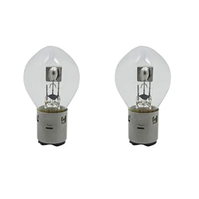 Abbildung von ShuoHui 2 Stück Auto S2 Birne 12V 35/35W BA20d Sockel Bilux Halogen Glühbirne Glühlampe