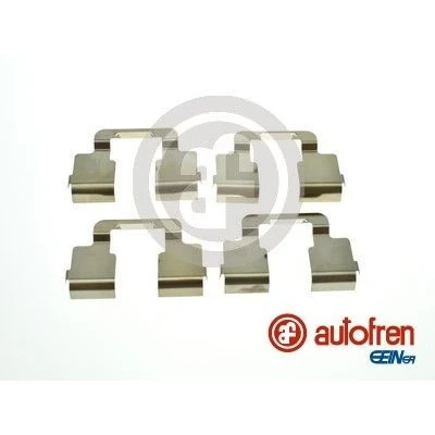 Abbildung von AUTOFREN SEINSA D42951A Zubehörsatz, Scheibenbremsbelag Hinterachse PEUGEOT: Expert II Tepee, Kastenwagen, CITROËN: Jumpy MPV