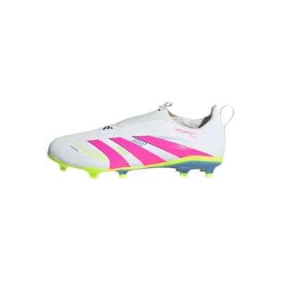 Abbildung von adidas Performance Predator League Unisex Fußballschuh Nocken für Kinder, Größe: 28, Ftwr white/lucid pink/lucid lemon Schuhe