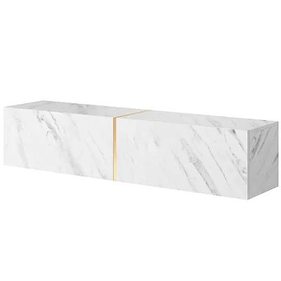 Abbildung von Selsey BISIRA TV Lowboard, weiß, 140 cm