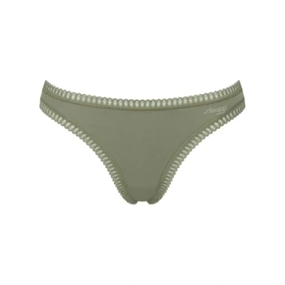 Abbildung von sloggi Damen GO Crush String C3P, Green Dark Combination, S