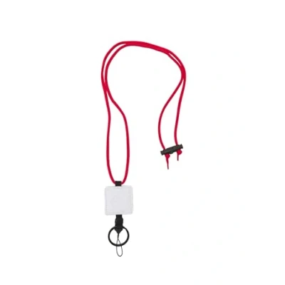 Abbildung von Nike Sportswear Premium Convertible Lanyard Unisex Schlüsselanhänger, Größe: One Size, University red/white