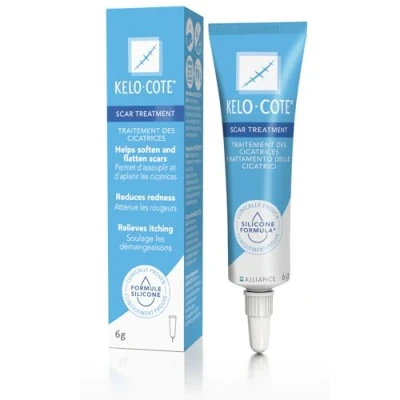 Abbildung von Kelo cote Silikon Gel zur Behandlung von Narben 6 g