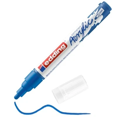 Abbildung von Edding 5000 Acrylic marker medium Gentian blue