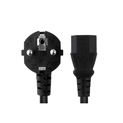Abbildung von WICAREYO AC Netzkabel Ladekabel für PS4 Pro, 1.2M/3.9FT EU Stecker Kabel Stromkabel Versorgungskabel Ersatz Pro/Original Xbox One/Xbox 360 E/Xbox Slim