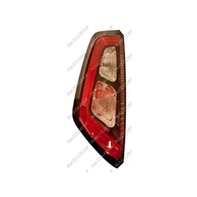 Abbildung von PRASCO FT3444154 Rückleuchte links schwarz ohne Lampenträger FIAT: Punto Evo Schrägheck