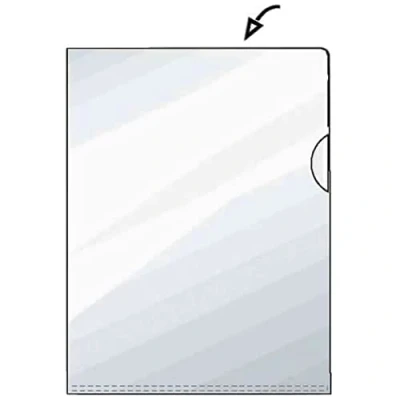 Abbildung von Rexel 214170 Sichthülle A4 Genarbt, FS, 50