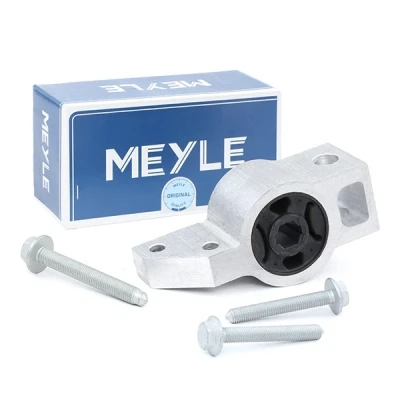 Abbildung von MEYLE 100 610 0046 Querlenkerlager mit Zubehör Gummilager ORIGINAL Quality Vorderachse rechts VOLKSWAGEN: GOLF 6 Variant, 6, Caddy 3 Kombi