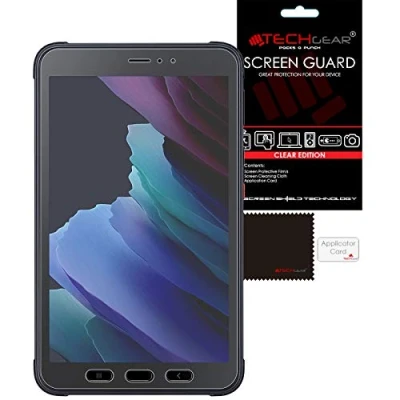 Abbildung von TECHGEAR 3 Stück Schutzfolie für Galaxy Tab Active 8 [SM T570 / T575 T577] Screen Protector, Ultra Klare Kompatibel mit Samsung 8.0 Zoll