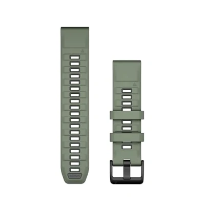 Abbildung von Garmin Ersatzarmband QuickFit 22mm Silikon Weidengrün/Graphit
