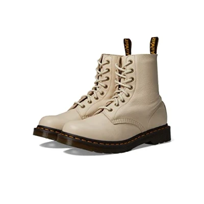 Abbildung von Dr. Martens 1460 Pascal Schnürstiefelette, Damen, Größe: 37, Parchment beige virginia Schuhe