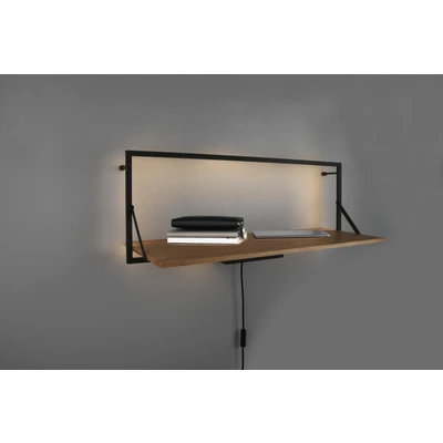 Abbildung von MIRRORS AND MORE Deko Wandregal &quot;Leonie&quot;, mit integriertem LED Backlight