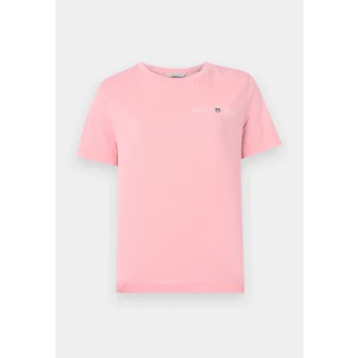 Abbildung von GANT Shield Tshirt basic, Damen, Größe: Medium, Geranium pink