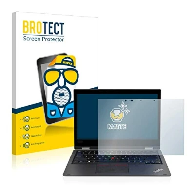 Abbildung von BROTECT Entspiegelungs Schutzfolie für Lenovo ThinkPad L390 Yoga Matte Displayschutz Folie, Anti Reflex, Fingerprint