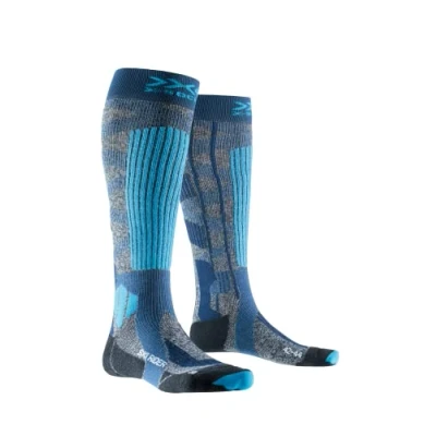 Abbildung von X Socks Ski Rider 4.0 Skisocke Blau Unisex Grösse 42 44