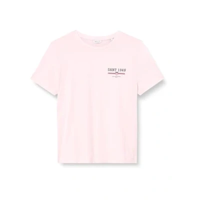 Abbildung von GANT Graphic Tshirt basic, Damen, Größe: 3XL, Salmon