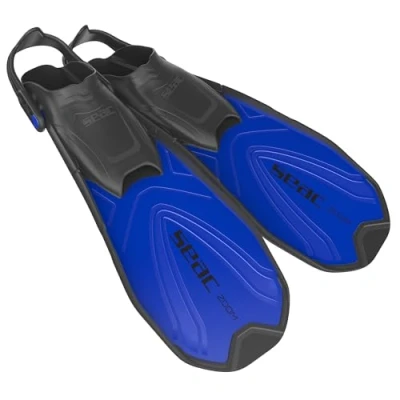 Abbildung von Seac Zoom Kurze Schwimm und Schnorchelflossen für Erwachsene Kinder.