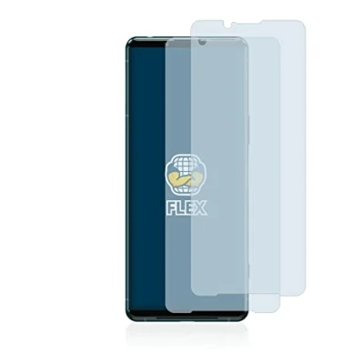 Abbildung von BROTECT 2 Stück Full Cover Schutzfolie für Sony Xperia 5 III Screen Displayschutz Folie [3D Curved, Anti Fingerprint, Kristall Klar]