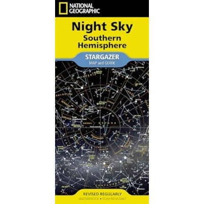 Abbildung von National Geographic Night Sky Southern Hemisphere Map (Stargazer Folded) (National Reference Map)