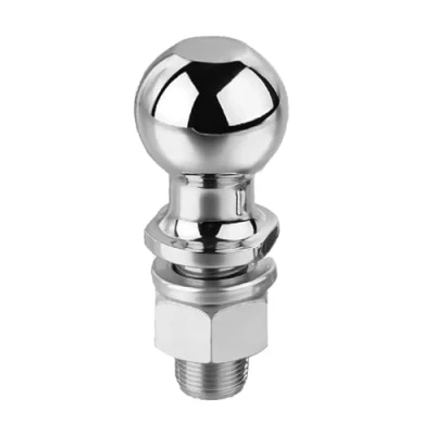 Abbildung von Anhängerkupplungskugel 50mm Kugelkopfbolzen Ackerschiene Gerade Kugelkopf, für bis 5 Tonnen Traktor Verlängerung (25MM)