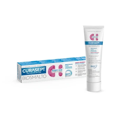 Abbildung von biosmalto baby kid 6m 6a fluoride free toothpaste 50 ml