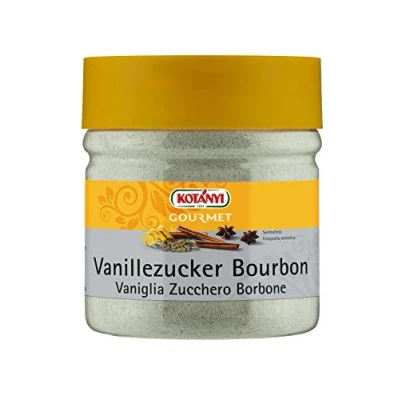 Abbildung von Kotanyi Gourmet Vanillezucker mit echter Bourbon Vanille, hoch aromatisch, 400 ml