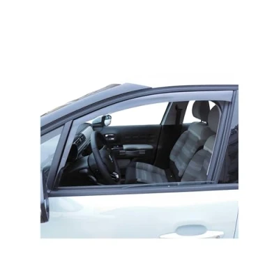 Abbildung von Windabweiser Regenabweiser kompatibel mit Citroen C3 2016 2024 Dunkel Acryl 2tlg