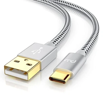 Abbildung von CSL 2m USB C Ladekabel Datenkabel Typ Kompatibel mit Geräten wie Samsung Galaxy S23 S22 MacBook Sony OnePlus HTC Oppo Xiaomi nd weitere