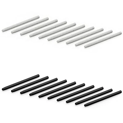 Abbildung von XENCELABS, 20er Pack Ersatzspitzen für Xencelabs Stifte, enthält 10 Standardspitzen, Filzspitzen digitalen Stifttablett Stylus