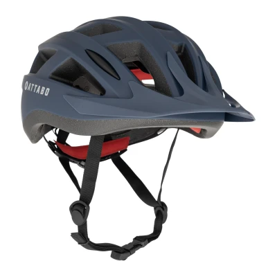 Abbildung von ATTABO Fahrradhelm Viper Größe M Blue mit In Mold Technologie 18 Belüftungslöchern Helmverstellung durch Drehknopf Strapazierfähiges PC Material Ideal für Fahrradtouren
