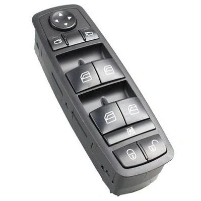 Abbildung von METZGER 0916682 Schalter, Fensterheber vorne, fahrerseitig MERCEDES BENZ: B Klasse, A Klasse