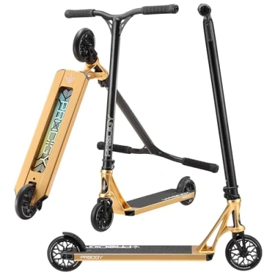 Abbildung von Blunt Prodigy X Gold Goldener Stunt Scooter für prestigeträchtige Tricks