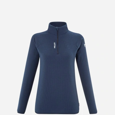 Abbildung von Millet Lightgrid Fleecepullover, Damen, Größe: 36, Noir