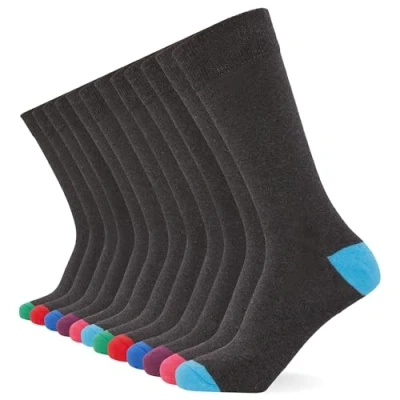 Abbildung von FM London 12 PACK Socken, Herren, Größe: 39 45, Grey