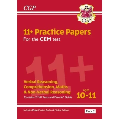 Abbildung von 11+ CEM Practice Papers: Ages 10 11 Pack 2 (with Parents&#039; Guide &amp; Online Edition) (CGP 11)