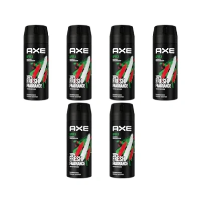 Abbildung von axe Deo Set Bodyspray Africa 6x 150ml Deospray Deodorant Männerdeo ohne Aluminium