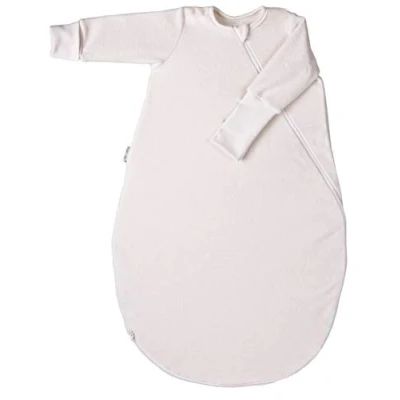 Abbildung von Popolini Schlafsack Langarm aus Baumwollvlies Bio Baumwolle (M 90 cm)